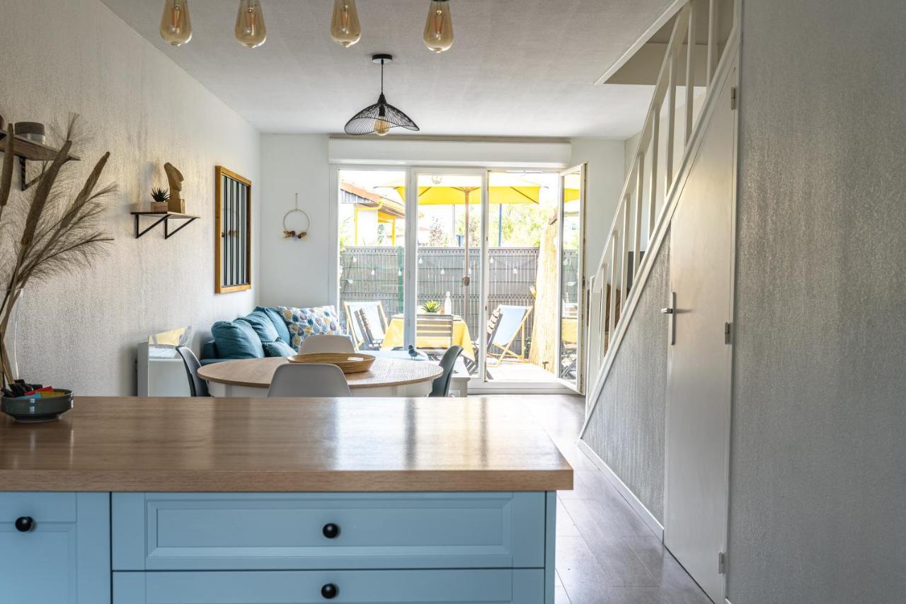 LES RENARDS - Charmante petite maison au port de la Teste Extérieur photo